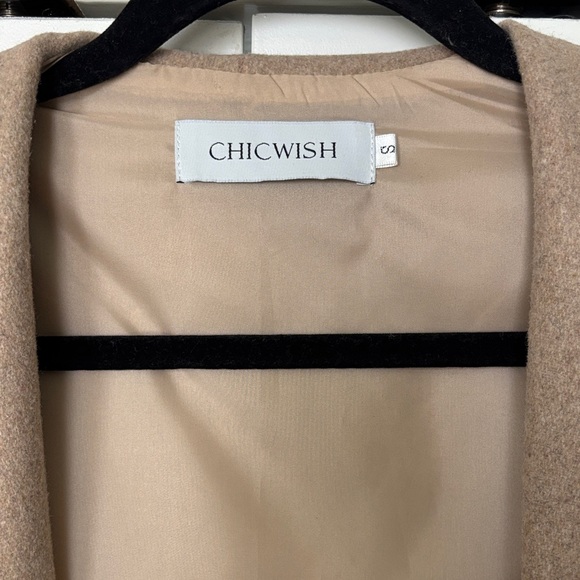 Chicwish Camel Open Front Cardigan - Picture 3 of 4